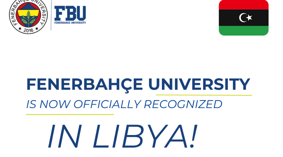Fenerbahçe Üniversitesi diplomasının Libya Devleti tarafından resmi olarak tanındığını duyurmaktan büyük heyecan duyuyoruz!