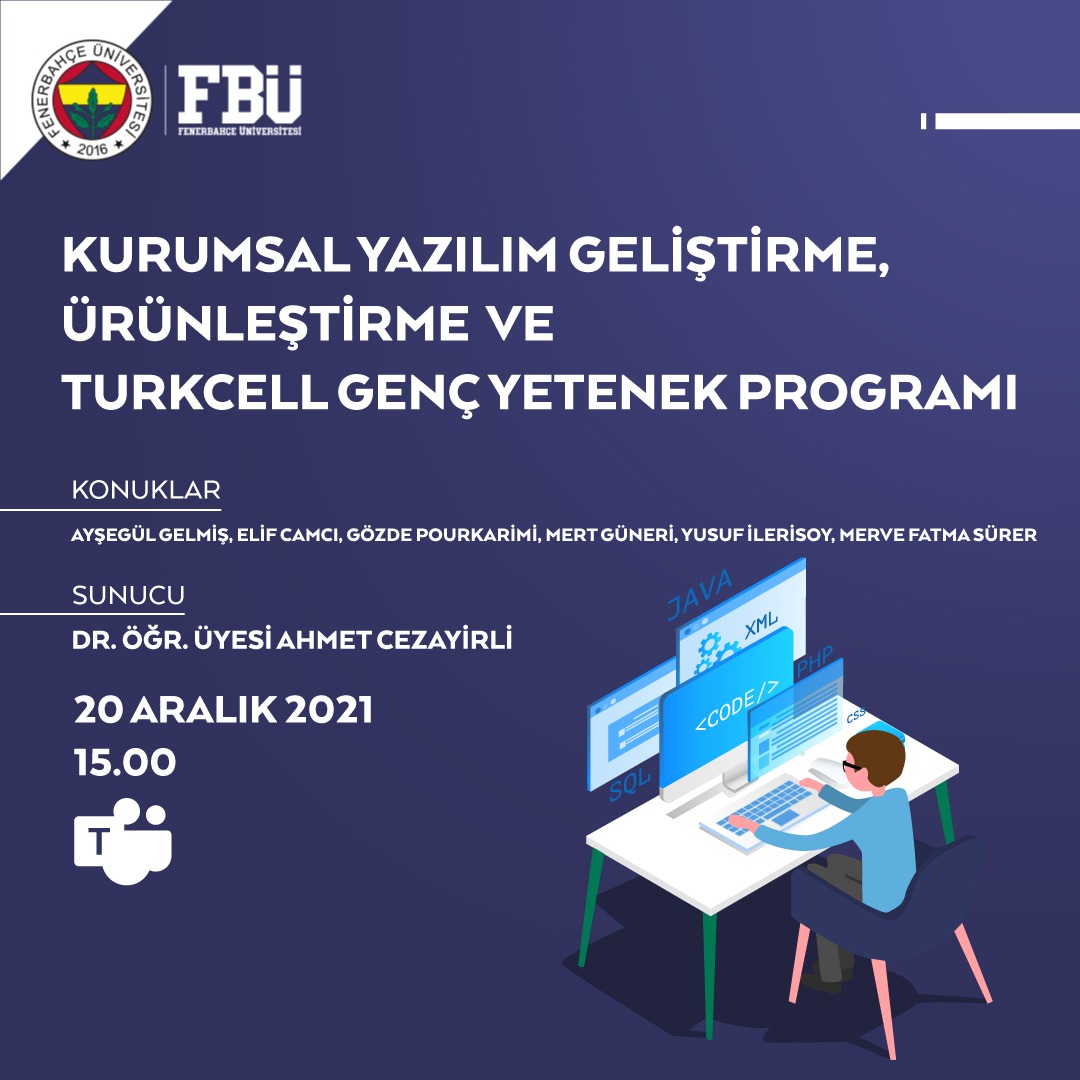 Kurumsal Yazılım Geliştirme, Ürünleştirme ve Turkcell Genç Yetenek Programı