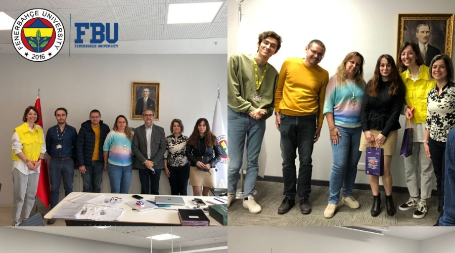 Fenerbahçe Üniversitesi Yeni Kabul Edilen ECHE Beyannamesi Çerçevesinde Erasmus+ Eğitim Alma Hareketliliği Kapsamında İlk Ziyaretçilerini Kabul Etti