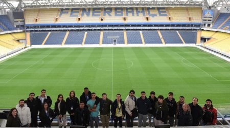 Spor Yöneticiliği Bölümü Öğrencilerinden Şükrü Saraçoğlu Stadyumu Ziyareti 