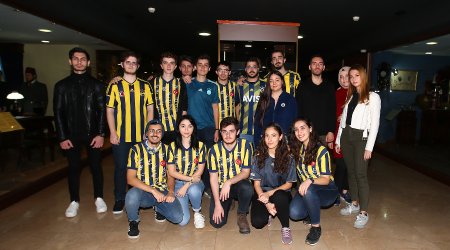 Fenerbahçe Üniversitesi Öğrencileri Fenerbahçe Müzesi’ni Gezdi